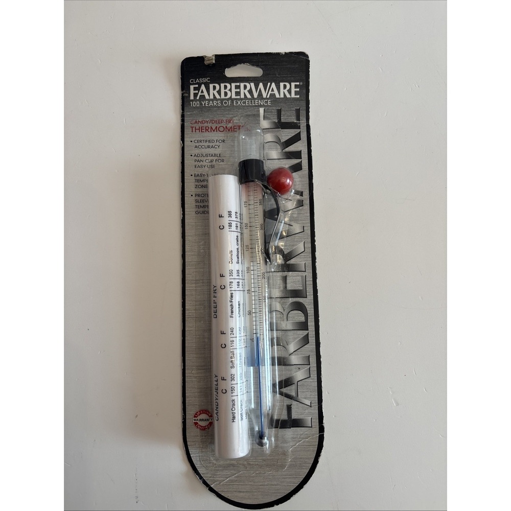 Farberware Candy Jelly & Deep Fry Thermometer Classic Series #5081774 Box Damage